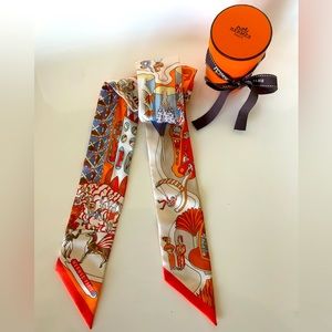 Hermes silk twilly